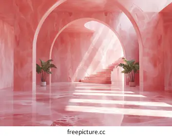 pink marble