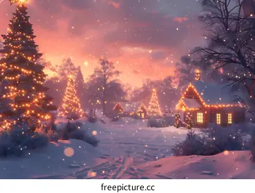 Snow Scene