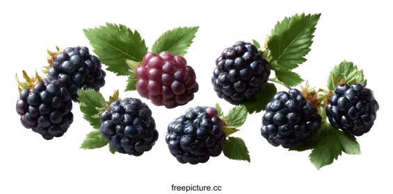 blackberries