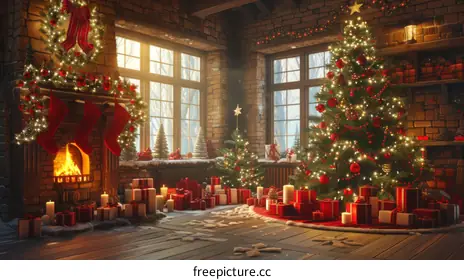 decorated Christmas tree