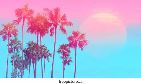 palm trees
