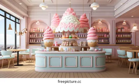 dessert shop