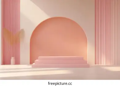 pink background
