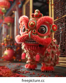 Lion Dance Body