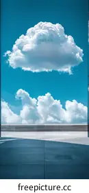 Cumulus clouds