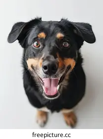 smiling dog