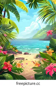 tropical beach
