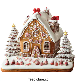 gingerbread house