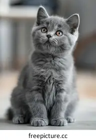 gray kitten
