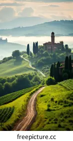 Tuscan countryside