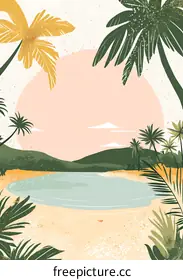 palm trees