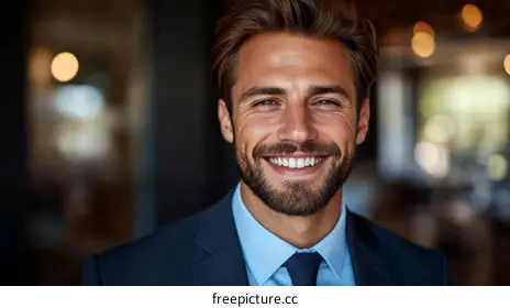 confident expression