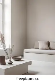 beige sofa
