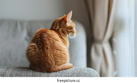 orange cat