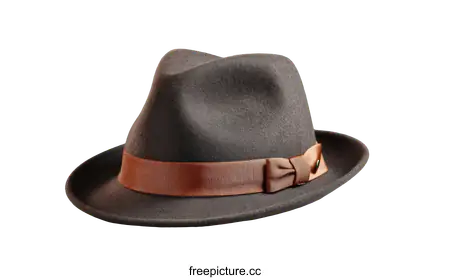 brown hat