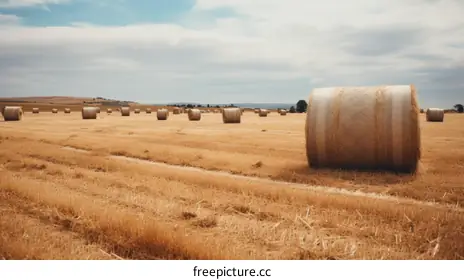 hay bales