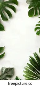 tropical leaves