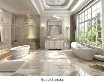 elegant bathroom
