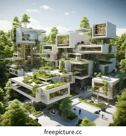 futuristic architecture