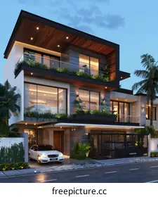 modern villa
