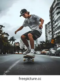 skateboarding