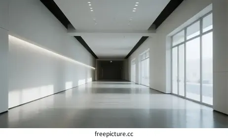 empty corridor