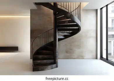 metal staircase
