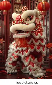 Current situation of lion dance
