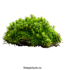 green moss