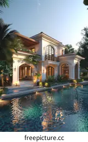 modern villa