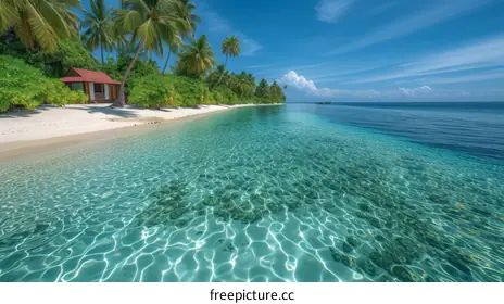 crystal clear water
