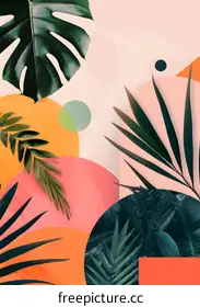 tropical leaves