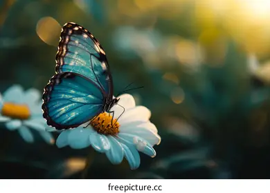 blue morpho butterfly