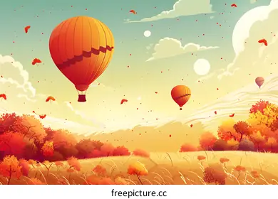 hot air balloon