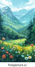 mountain meadow