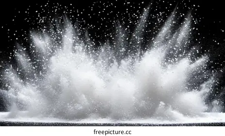 powder explosion