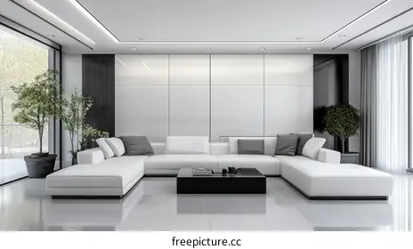 white sofa