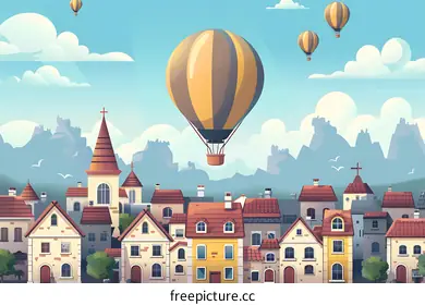 hot air balloon