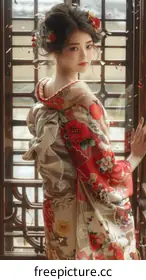 kimono woman