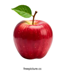 red apple