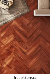 brown floor