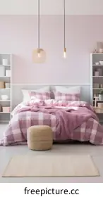 pink bedroom