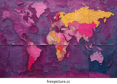 world map