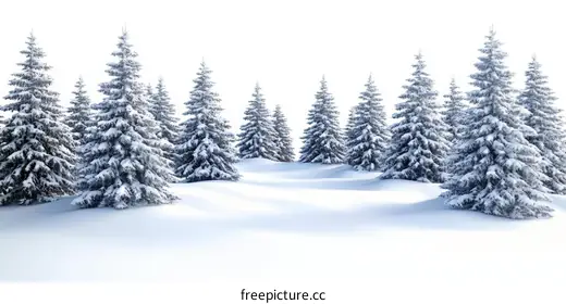 snowy landscape