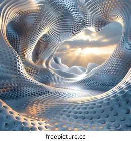 futuristic landscape