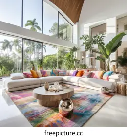 floor to ceiling windows