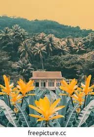 tropical house