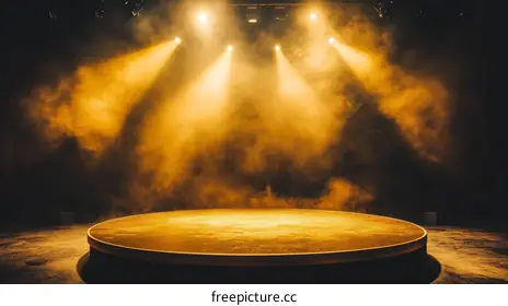 empty stage