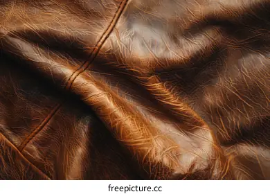 brown leather