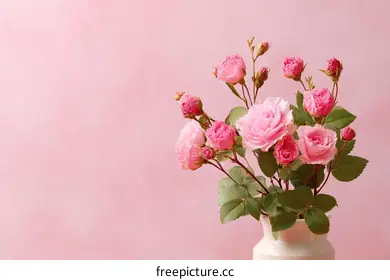 pink roses